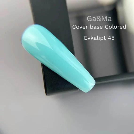GA&MA Cover base gél Colored 045 Evkalipt - 15 ml