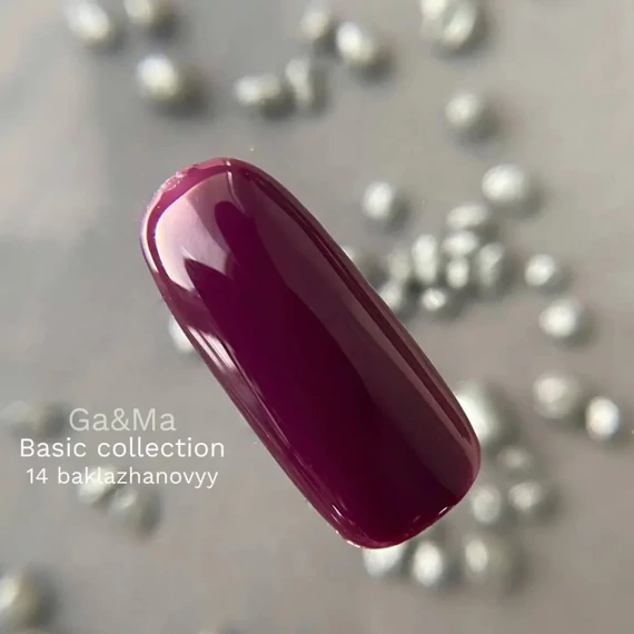 Ga&Ma gél lakk 014 baklazhanovyy, 10 ml