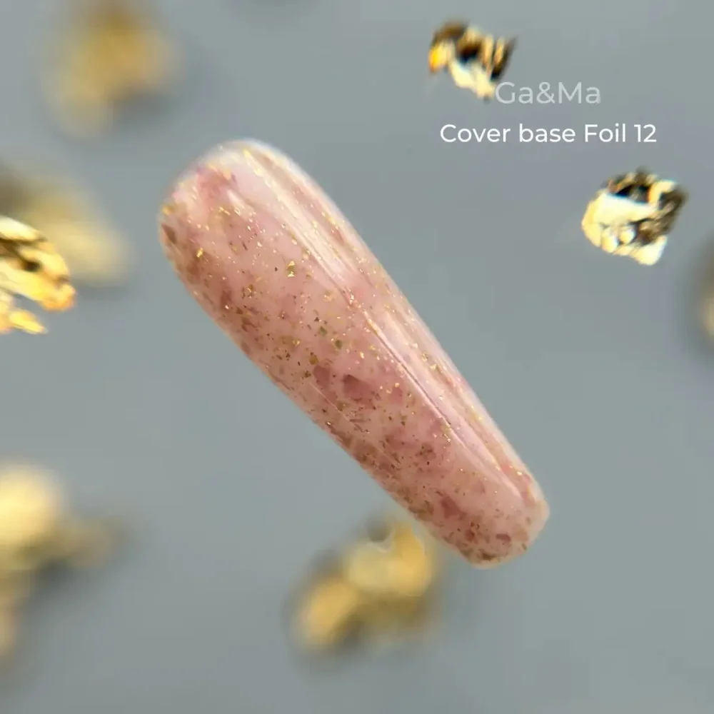 GA&MA Cover base gél Foil 012-15ml